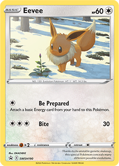 Eevee - Sword & Shield Promo SWSH190 - Promo