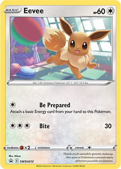 Eevee - Sword & Shield Promo SWSH212 - Promo