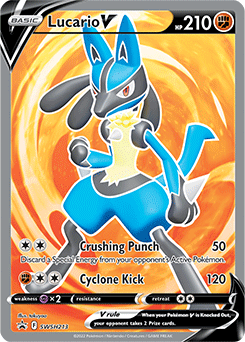 Lucario V - Sword & Shield Promo SWSH213 - Promo