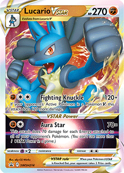 Lucario VSTAR - Sword & Shield Promo SWSH214 - Promo