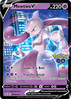 Mewtwo V - Sword & Shield Promo SWSH223 - Promo