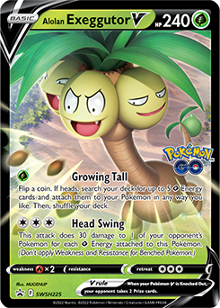 Alolan Exeggutor V - Sword & Shield Promo SWSH225 - Promo