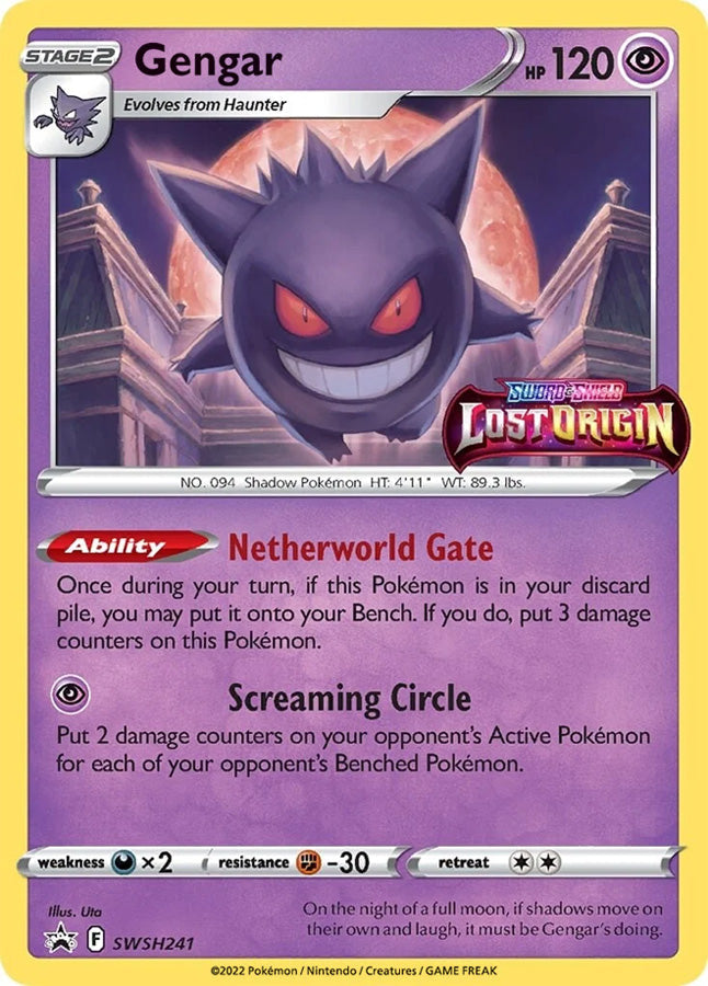 Gengar - Sword & Shield Promo SWSH241 - Promo