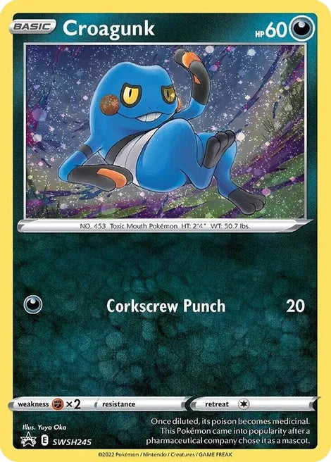 Croagunk - Sword & Shield Promo SWSH245 - Promo