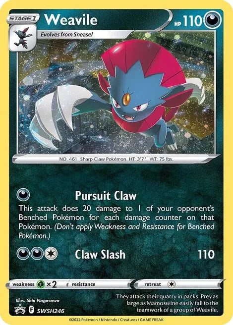 Weavile - Sword & Shield Promo SWSH246 - Promo
