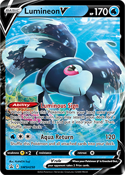 Lumineon V - Sword & Shield Promo SWSH250 - Promo