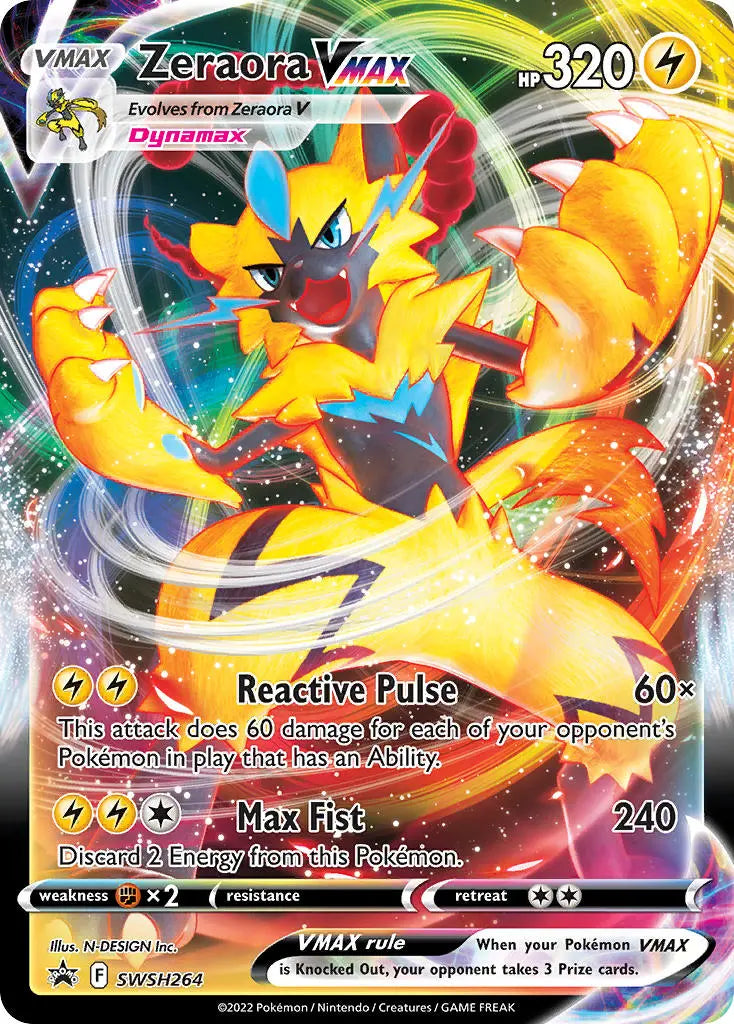 Zeraora VMAX - Sword & Shield Promo SWSH264 - Promo