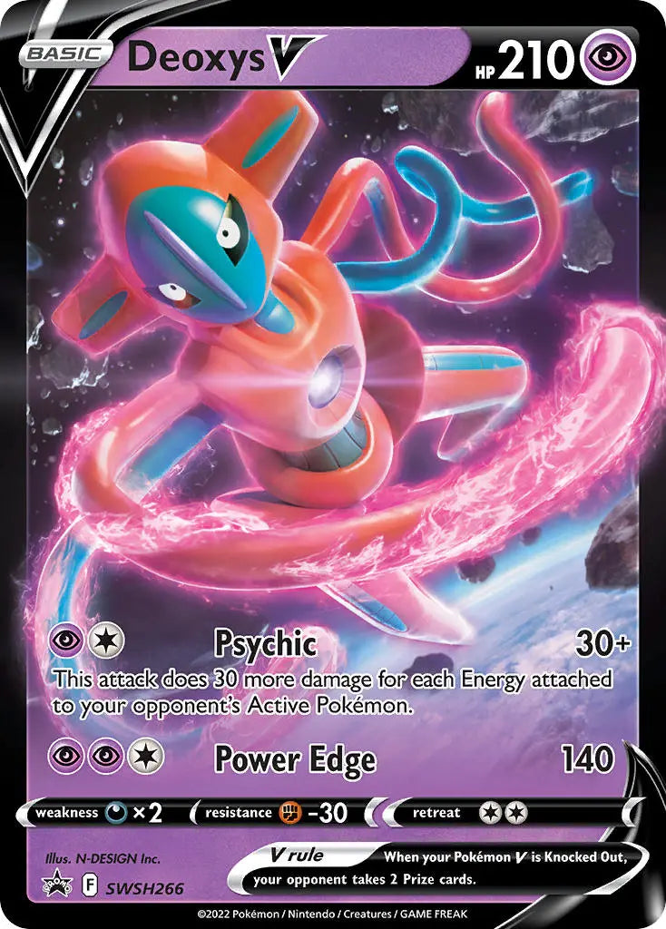 Deoxys V - Sword & Shield Promo SWSH266 - Promo