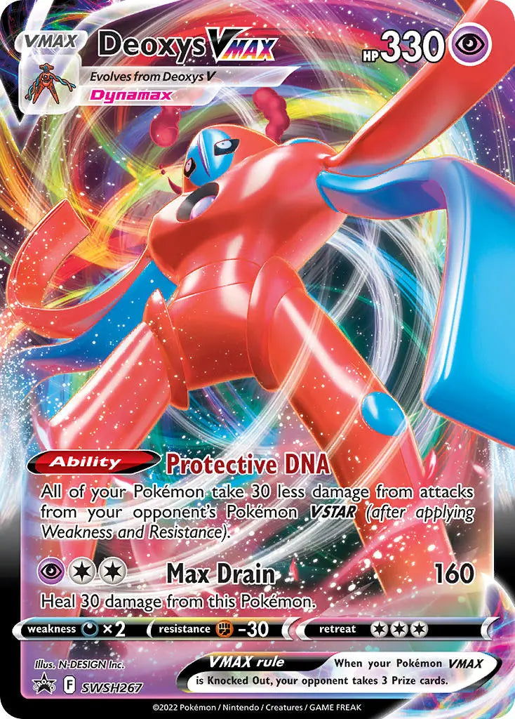 Deoxys VMAX - Sword & Shield Promo SWSH267 - Promo