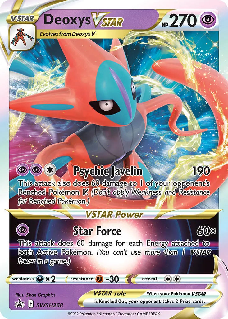 Deoxys VSTAR - Sword & Shield Promo SWSH268 - Promo