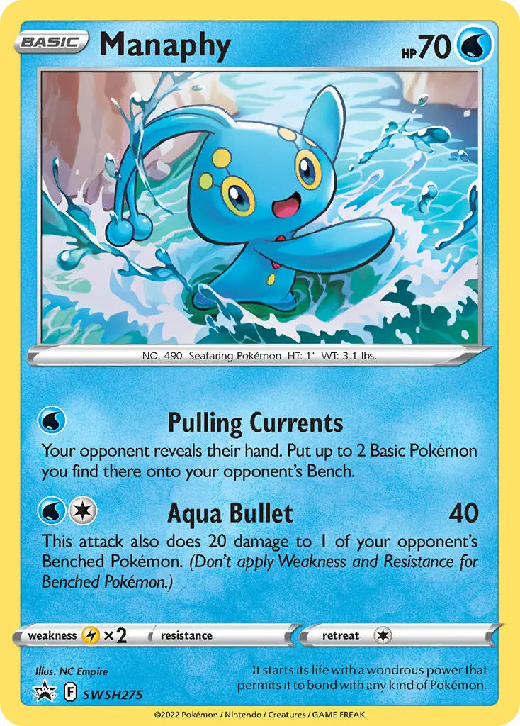 Manaphy - Sword & Shield Promo SWSH275 - Promo