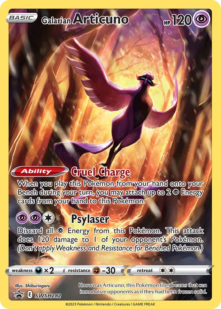 Galarian Articuno - Sword & Shield Promo SWSH282 - Promo