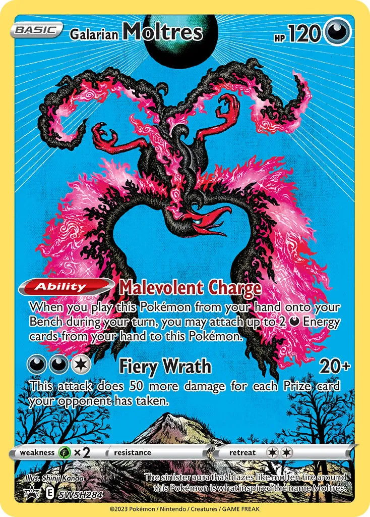 Galarian Moltres - Sword & Shield Promo SWSH284 - Promo