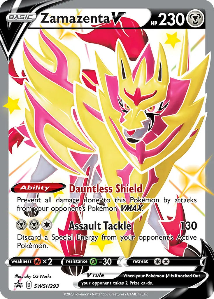 Zamazenta V - Sword & Shield Promo SWSH293 - Promo