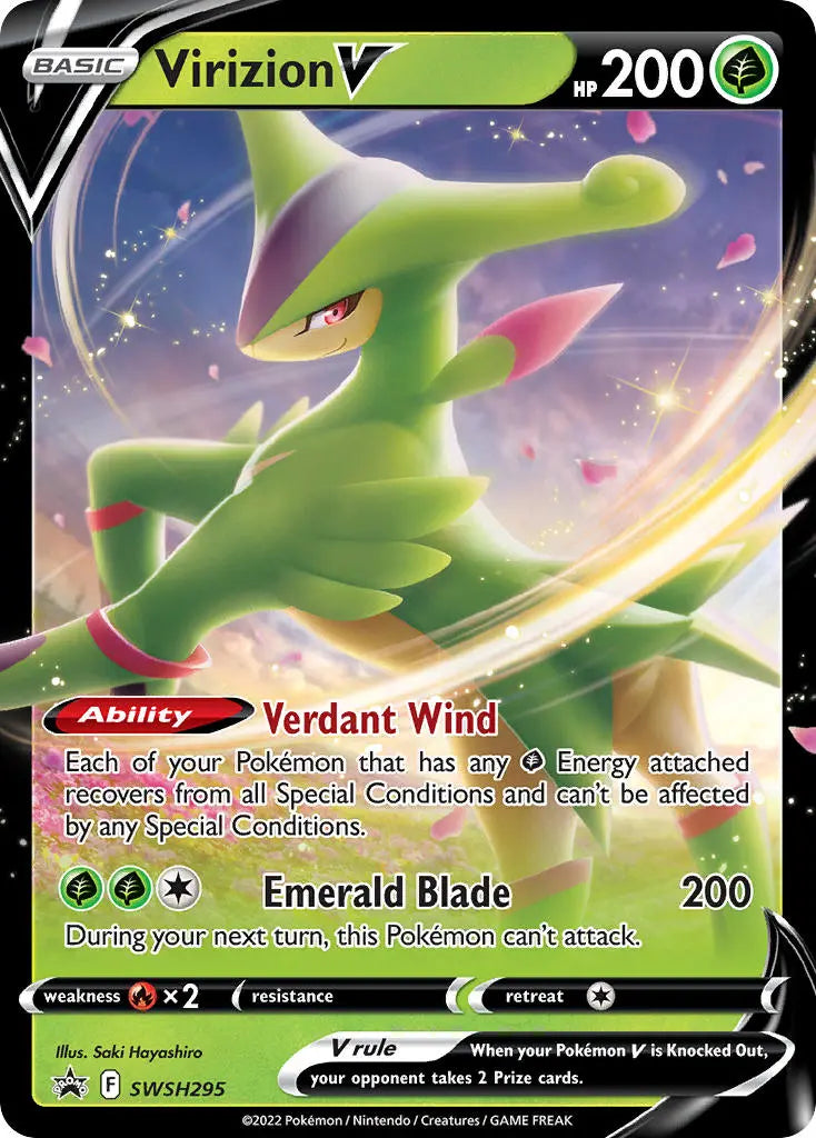 Virizion V - Sword & Shield Promo SWSH295 - Promo
