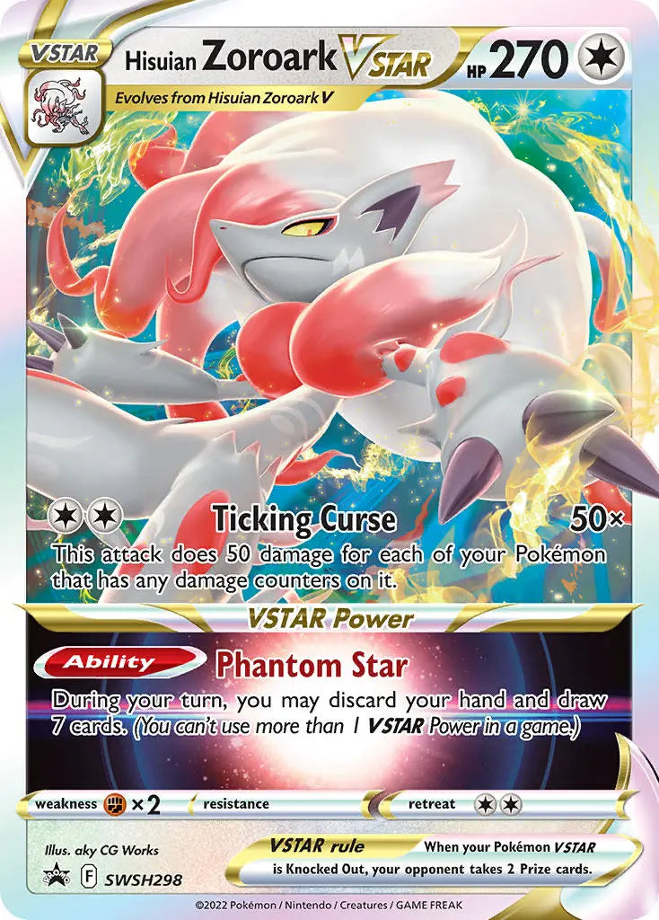 Hisuian Zoroark VSTAR - Sword & Shield Promo SWSH298 - Promo