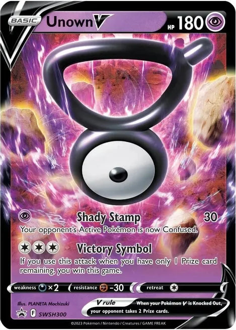 Unown V - Sword & Shield Promo SWSH300 - Promo