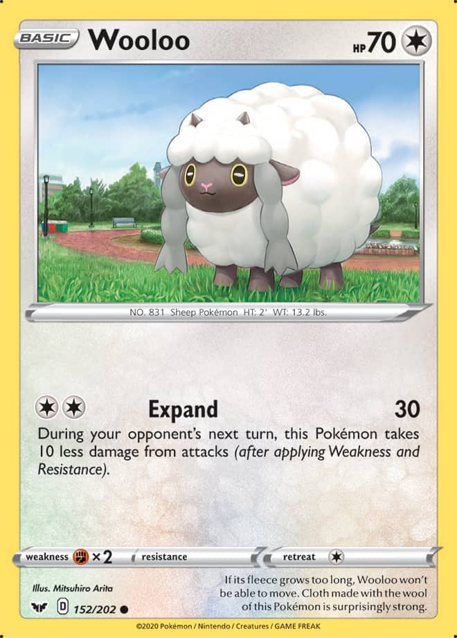 Wooloo - Sword & Shield Base 152/202 - Common