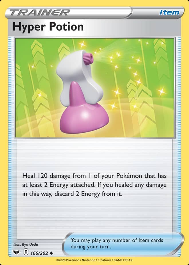 Hyper Potion - Sword & Shield Base 166/202 - Uncommon