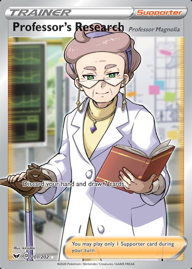 Professor's Research - Sword & Shield Base 201/202 - Full Art