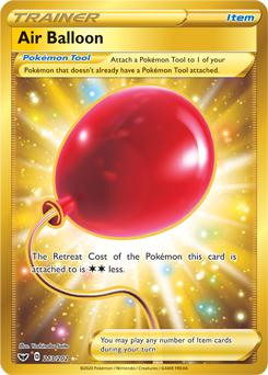 Air Balloon - Sword & Shield Base 213/202 - Secret Rare