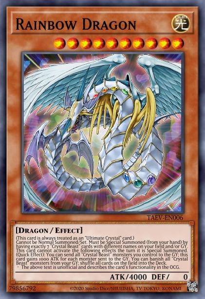 Rainbow Dragon - TN23-EN004 - Limited Edition - Quarter Century Secret Rare