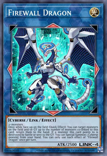 Firewall Dragon - TN23-EN008 - Limited Edition - Quarter Century Secret Rare