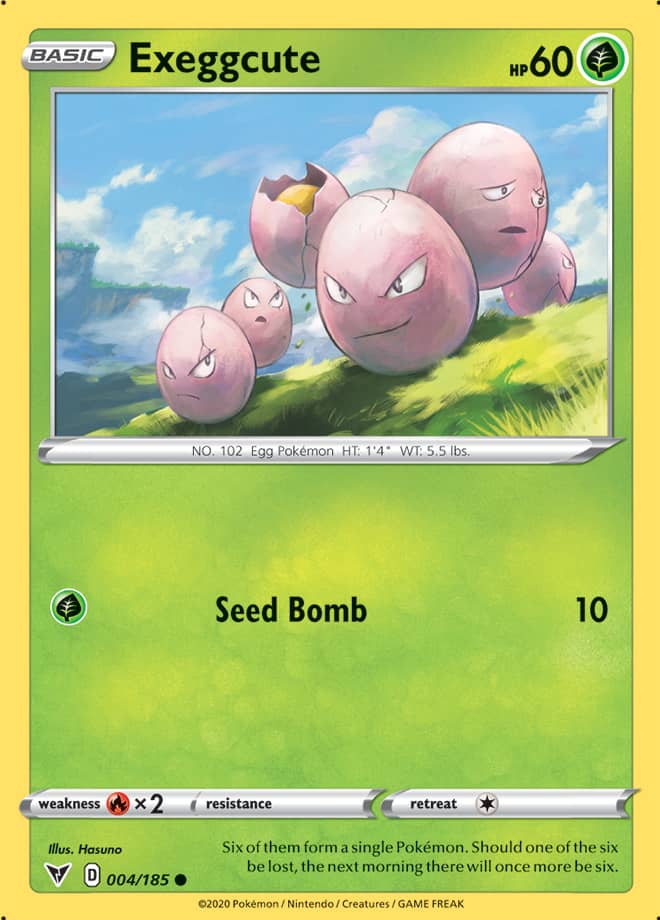 Exeggcute - Vivid Voltage 004/185 - Common