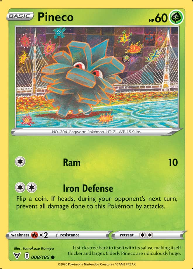 Pineco - Vivid Voltage 008/185 - Common