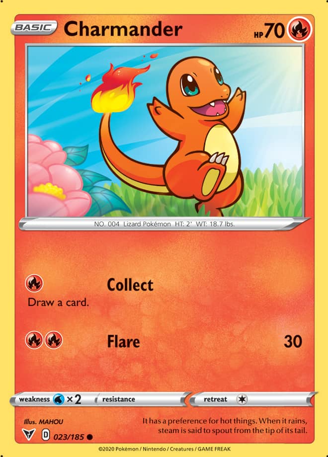 Charmander - Vivid Voltage 023/185 - Common