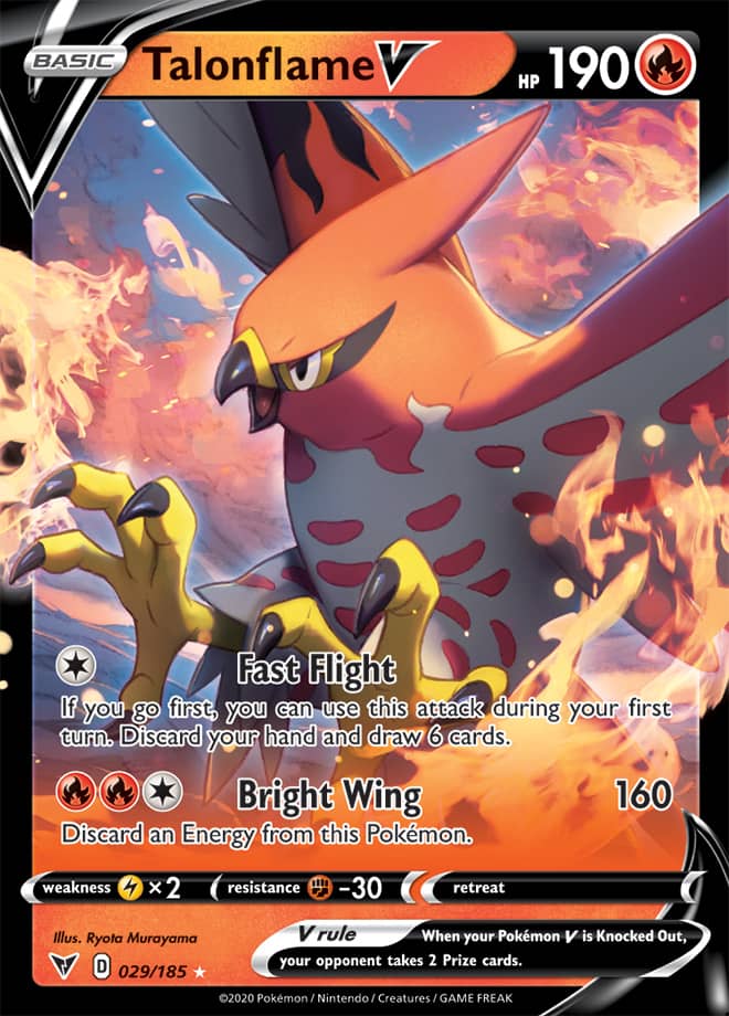 Talonflame V - Vivid Voltage 029/185 - Ultra Rare
