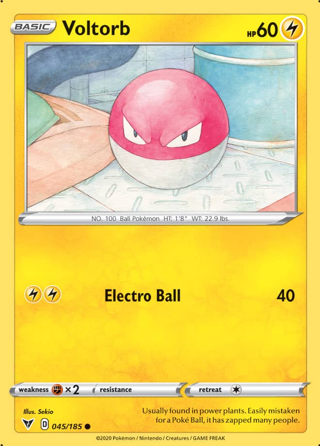 Voltorb - Vivid Voltage 045/185 - Common