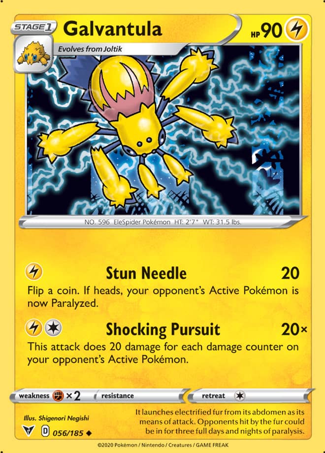 Galvantula - Vivid Voltage 056/185 - Uncommon