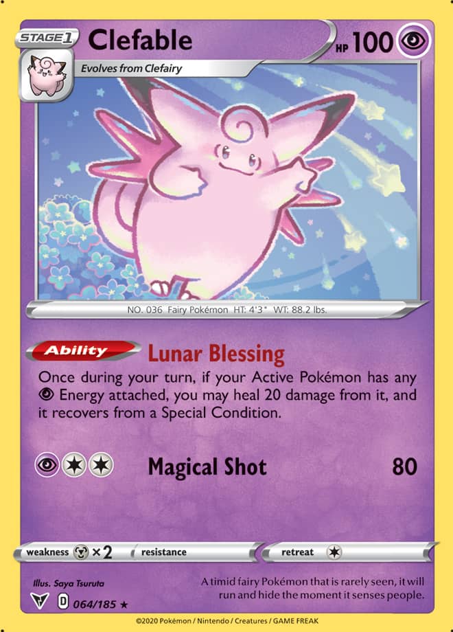 Clefable - Vivid Voltage 064/185 - Rare