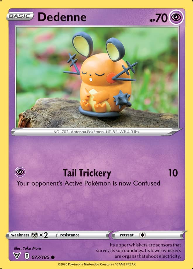 Dedenne - Vivid Voltage 077/185 - Common