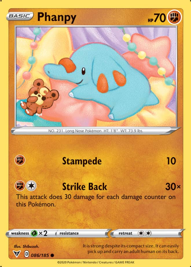 Phanpy - Vivid Voltage 086/185 - Common