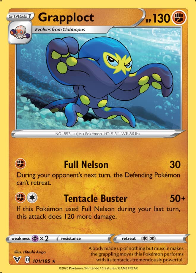 Grapploct - Vivid Voltage 101/185 - Rare