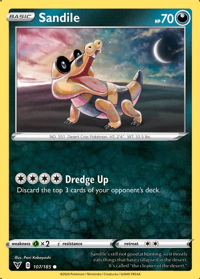 Sandile - Vivid Voltage 107/185 - Common