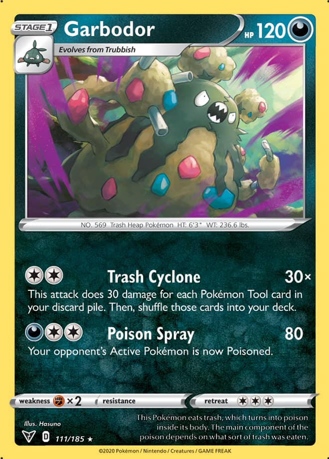 Garbodor - Vivid Voltage 111/185 - Rare