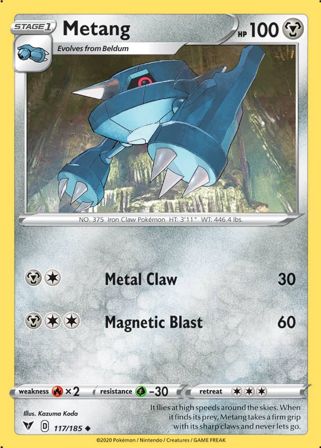 Metang - Vivid Voltage 117/185 - Uncommon
