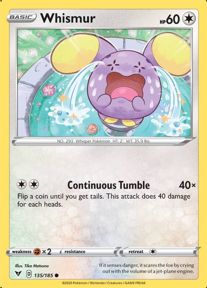 Whismur - Vivid Voltage 135/185 - Common