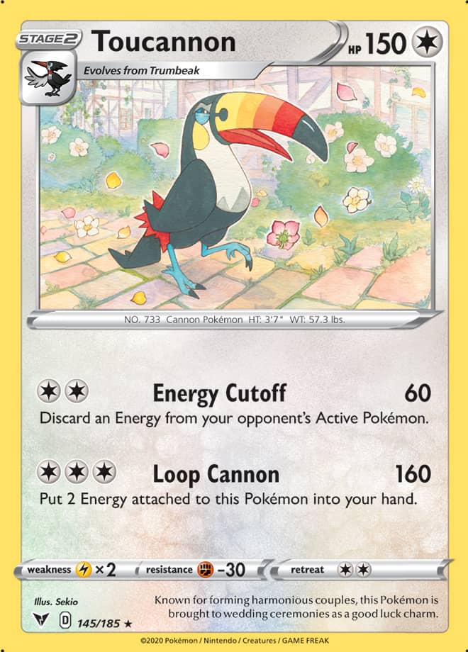 Toucannon - Vivid Voltage 145/185 - Rare