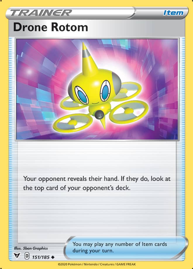 Drone Rotom - Vivid Voltage 151/185 - Uncommon