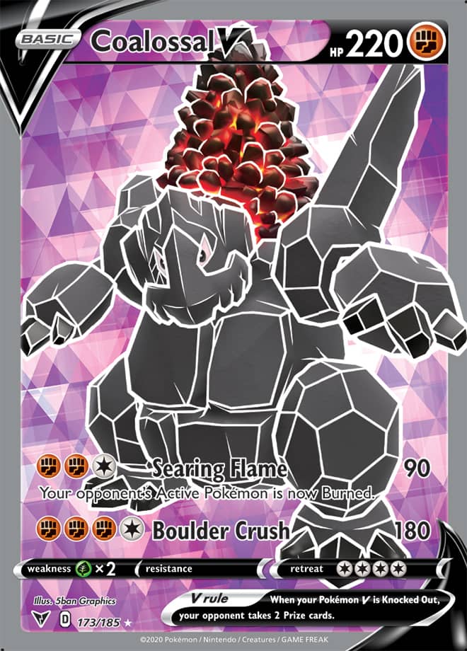 Coalossal V - Vivid Voltage 173/185 - Full Art