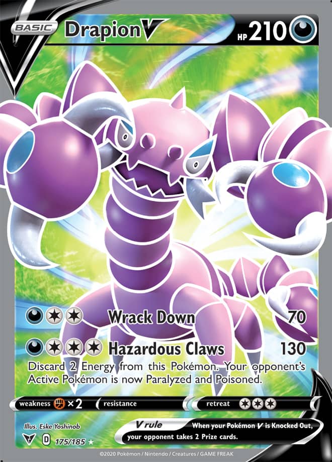 Drapion V - Vivid Voltage 175/185 - Full Art