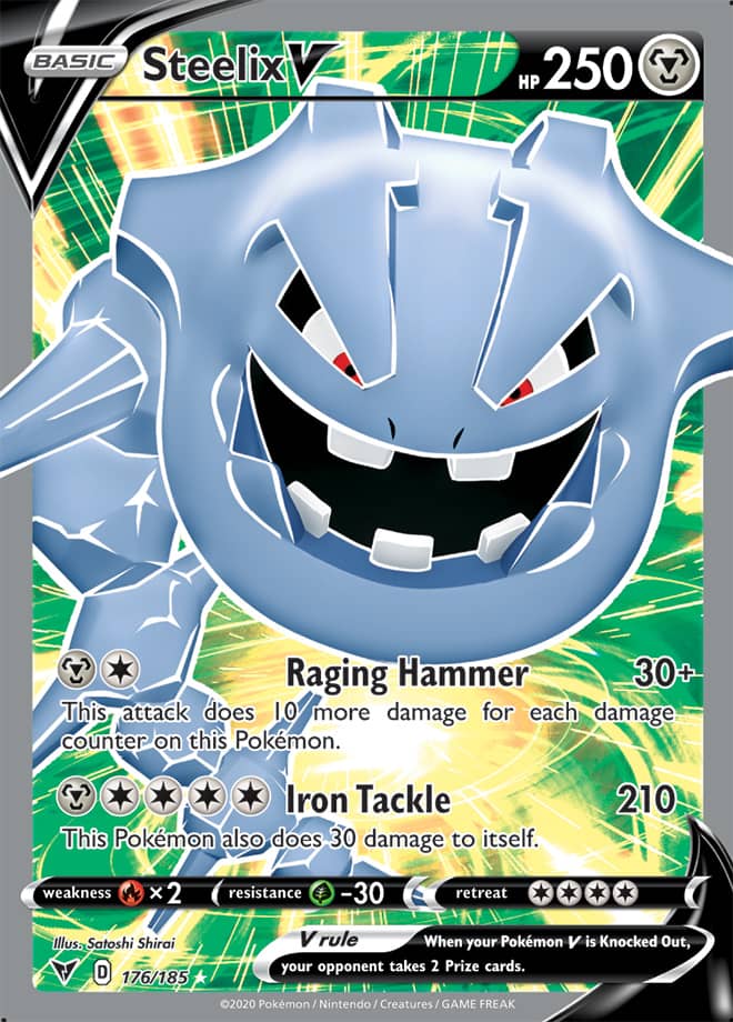 Steelix V - Vivid Voltage 176/185 - Full Art
