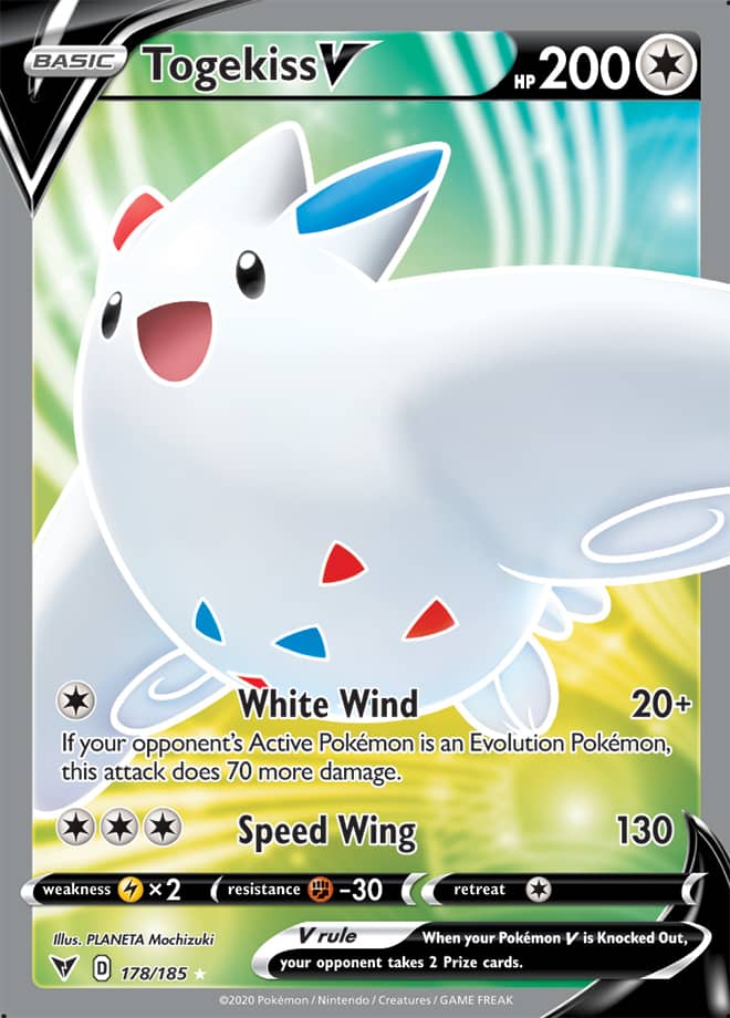 Togekiss V - Vivid Voltage 178/185 - Full Art