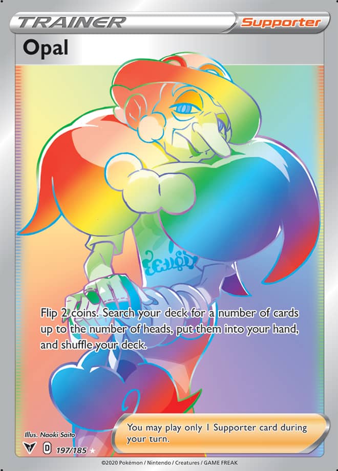 Opal - Vivid Voltage 197/185 - Secret Rare