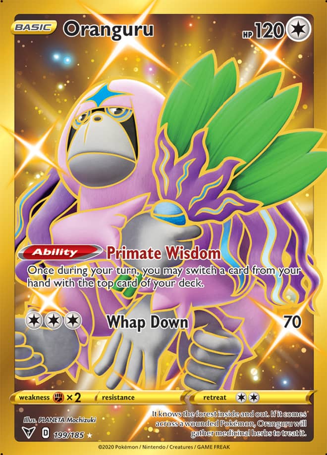 Oranguru - Vivid Voltage 199/185 - Secret Rare