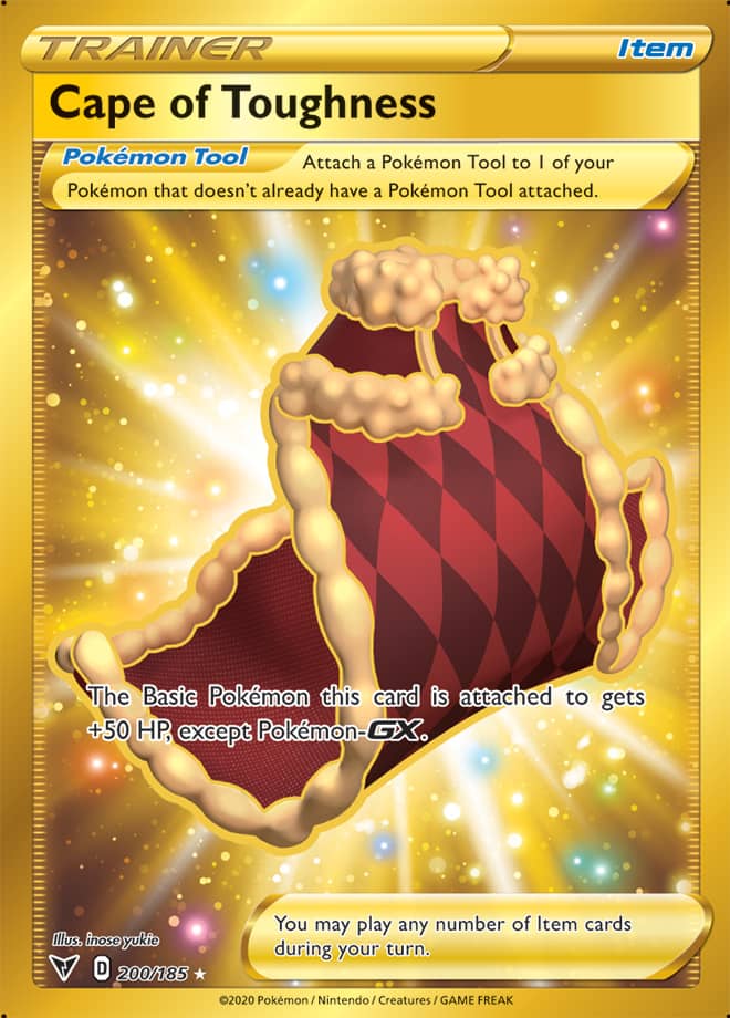 Cape of Toughness - Vivid Voltage 200/185 - Secret Rare
